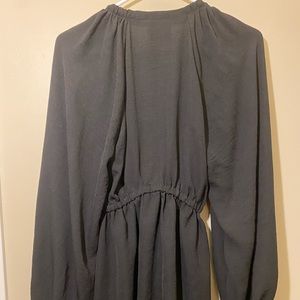 ASOS black top blouse